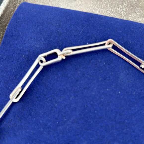 Monica Vinader NEW Alta Long Link Necklace Adjustable 43cm/17' - Picture 8 of 8